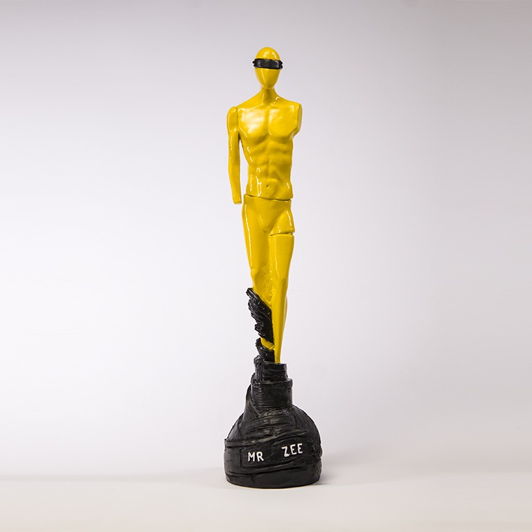 Shortcutz Amsterdam FIlm Festiwal - statuetka nawiązuje do manekina, który jest stałym elementem imprezy