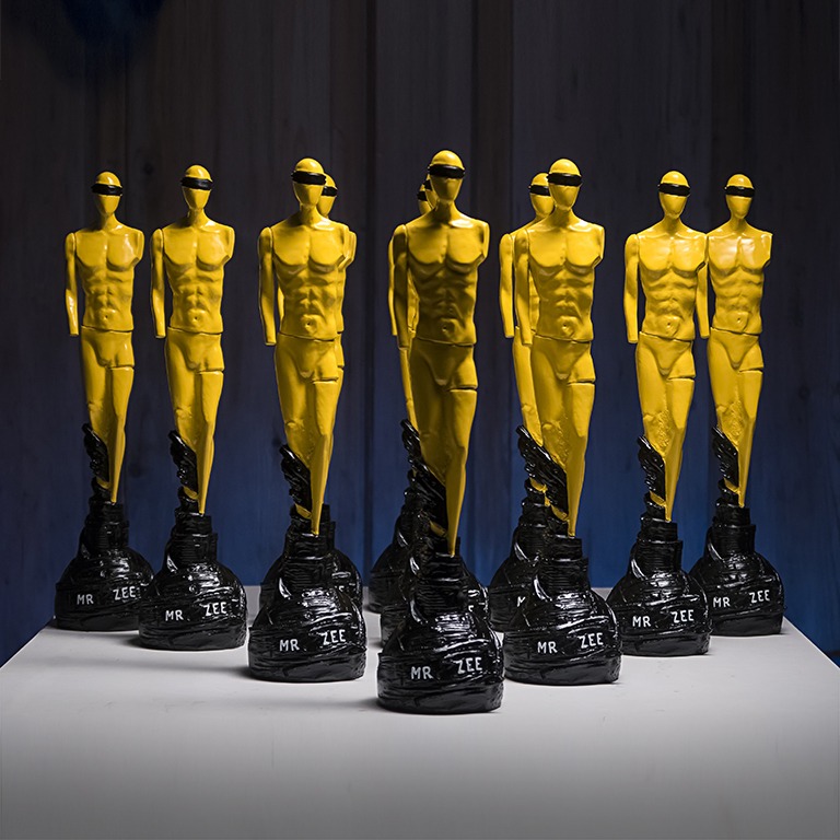 Statuetka „Mr. Zee” Shortcutz Amsterdam Film Festival, inspirowana Oscarem